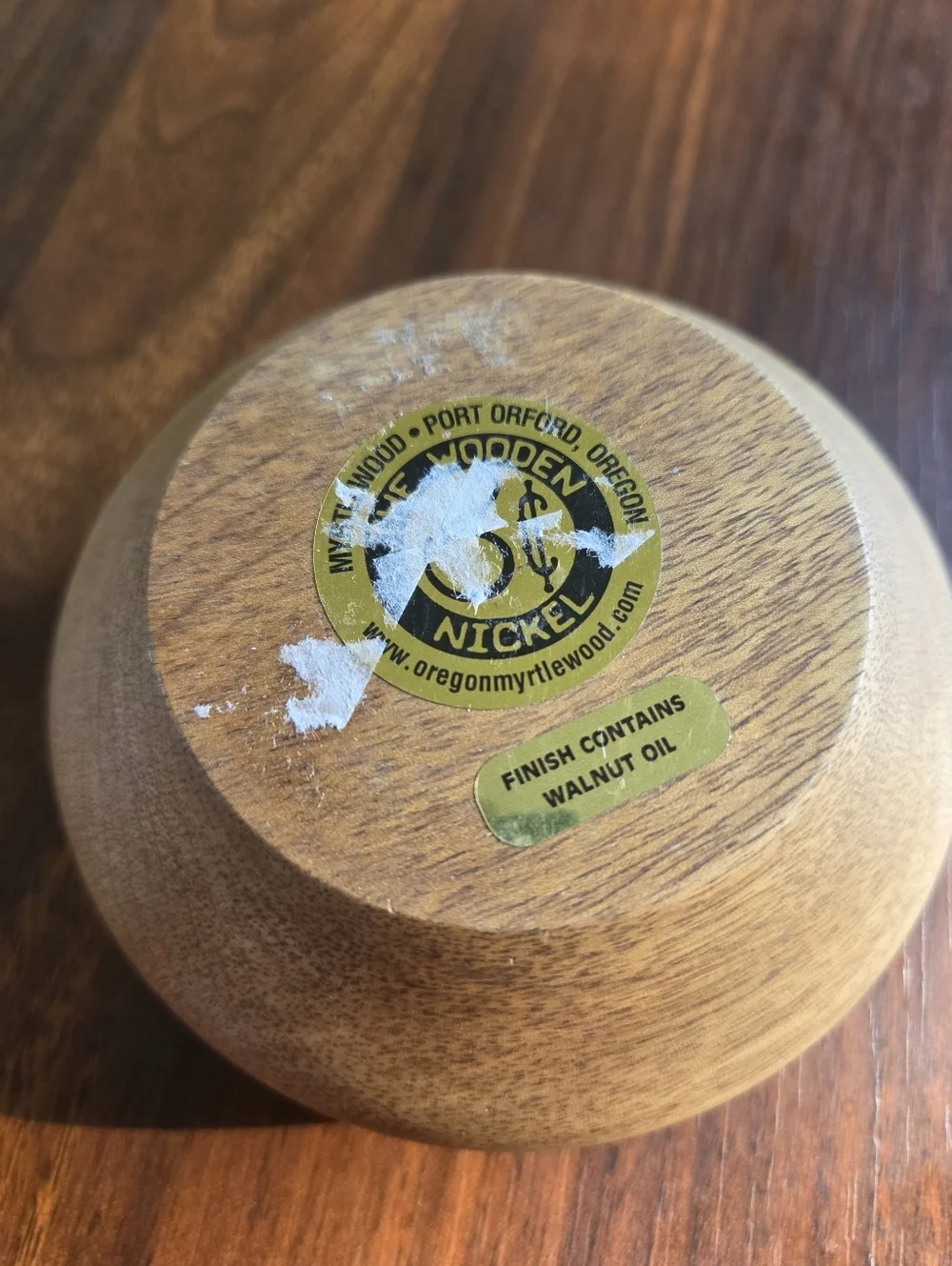Oregon Myrtlewood Trinket Bowl – The Wooden Nickel Port Orford – 4
